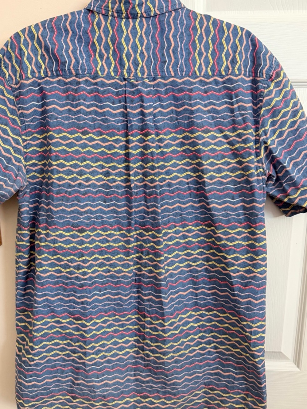 Orvis Multicolored 100% Cotton Men’s M Short‎ Sleeve Button Up Shirt - Picture 5 of 7